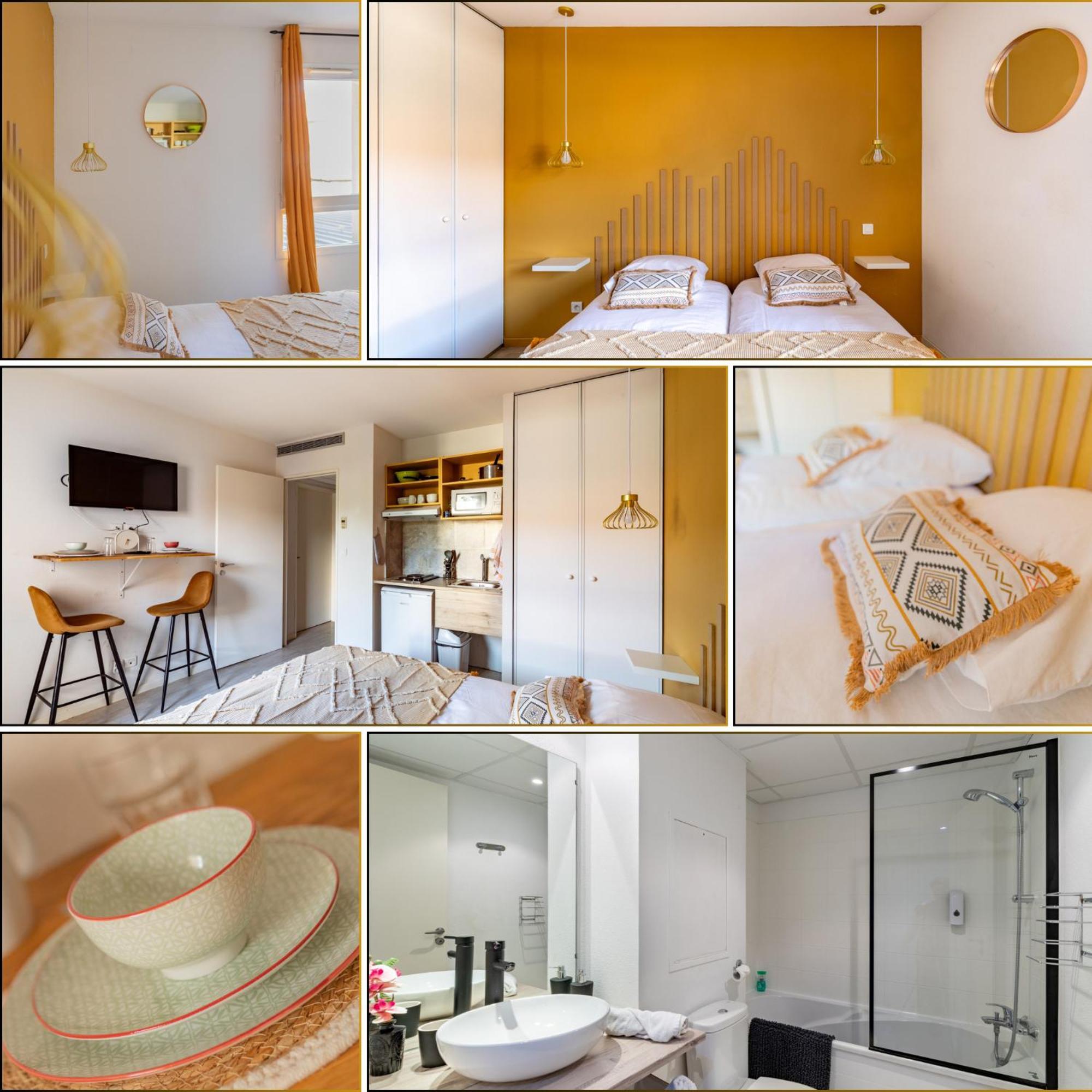 Les Cocons De Lourdes Apartment ภายนอก รูปภาพ